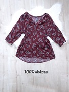 bluzka, rozm. XXL, etno, boho, orient, wzorzysta, łezki, naturalny skład