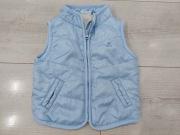 KAMIZELKA NIEBIESKA 68 6-9M OCIEPLANA CHŁOPIEC