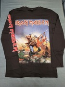 Czarna koszulka męska z długim rękawem Iron Maiden The Trooper M