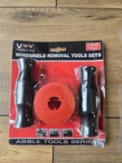 Zestaw Wycinania Montażu Demontażu Szyb Samochodowych Uchwyt Linka