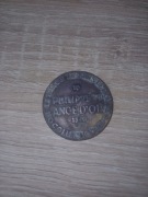 Moneta żeton Philipe VI Ange D'Or 1341 