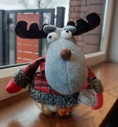 Pudełko prezentowe renifer na słodycze 22cm