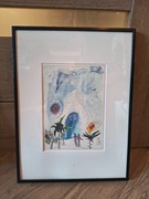 SALVADOR DALI – ORYGINAŁ LITOGRAFIA AKWARELA 40X30CM – 1949/2500EX.