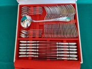 Sztućce Srebrzone (100). 49 Elementów. Francja. 