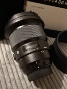 Sigma art 105 1.4 Nikon F obiektyw portretowy bardzo ostry