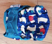 Close Pop-in pieluszka wielorazowa, polar bears AIO V2