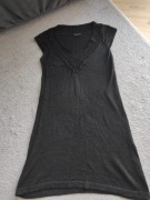 Tunika Reserved S dzianinowa z brokatem dekolt w serek, używana