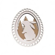 Baza 3D, do szydełkowania, jajko wielkanocne, Wiosna, Wielkanoc , 20 cm