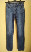 Spodnie jeansowe Levi's, model: Demi Curve Mid Rise Skinny, rozm. W26