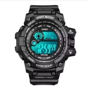 męskie zegarki cyfrowe LED Luminous Fashion Sport wojskowy 