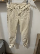 Spodnie dżinsowe 34 xs orsay kremowe