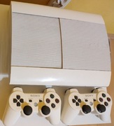 Konsola PlayStation 3 Classic White CECH-4004C super slim 500Gb 2 pady Sony