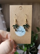 Kolczyki z palmami palmy 