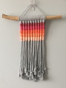 Ozdoba ścienna - makrama, makata , 