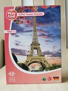Puzzle Wieża Eifflel 1000 el.  Playtive