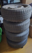 Opony zimowe Continental 205/55 R16 91H 4szt felgi stalowe