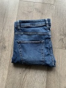 Jeansy Zara 42 używane niebieskie