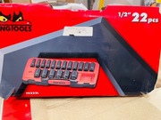 TENGTOOLS T9222 DŁUGIE NASADKI UDAROWE 1/2"  