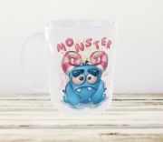 Kubek z serii POTWORKI, personalizacja (imię), pomysł na prezent