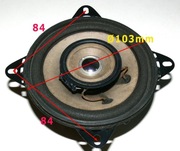 GŁOŚNIK 4 om 4" 2-way type 10-2 50watt