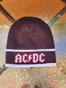 Czapka zimowa czarna AC/DC