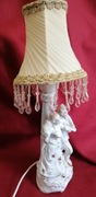 Lampka porcelanowa z para zakochanych 