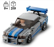 LEGO Nissan Skyline GT-R (R34) z filmu „Za szybcy, za wściekli”,