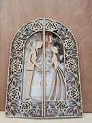 Zaproszenia na ślub -etui ze sklejki