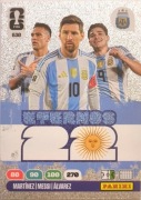 Karta ETERNOS 22 Messi/Martinez/Alvarez Panini World Cup 2026