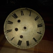 Kompletna tarcza z podkładem do zegara Gustav becker