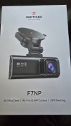 Kamera samochodowa REDTIGER F7NP 4K Dual DashCam GPS WiFi  128gb sd