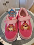 Buty sneakersy świecące led dla dziewczynki psi patrol skye 32