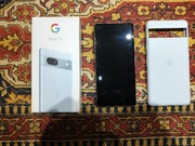 Google Pixel 7a 128GB niebieski + oryginalne etui Google