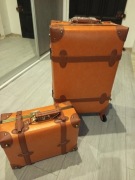 Walizka Vintage na kółkach