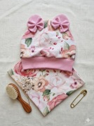 Zestaw na wiosnę czapka i komin handmade