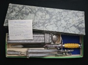 Niemiecki Oficerski Kordzik DDR NRD - troki, pas w komplecie.