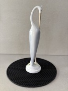 Vintage Figurka Czapla Art Deco – Porcelana Hollóháza (Węgry)