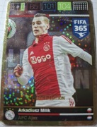 Karta piłkarska Arkadiusz Milik Limited Edition Panini Fifa 365 2016