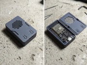 ESP32 WROOM-32 USB-C solidna obudowa 3D drukowana czarna 