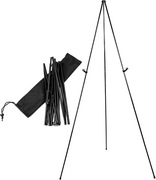 Składana metalowa sztaluga z torbą do przechowywania QWORK - 168 cm