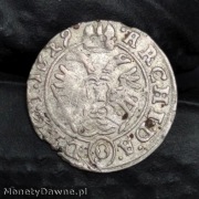 1 krajcar 1629, Ołomuniec, Ferdynand II, Austria 