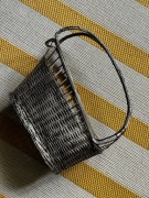 Koszyk kosz stojak na wino vintage