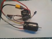 Silnik szczotkowy 550 T esc 320 A