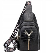 Plecak Czarny Eko skóra