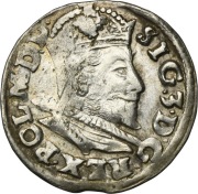 Trojak Zygmunt III Waza 1596 mennica Lublin Iger L.96.2.a R