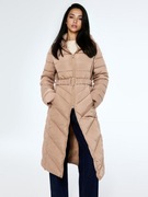 Pikowany płaszcz Mohito rozm. 42 beżowy 5199X-08X