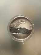 Srebrna moneta Krokodyl Next Generation 2 oz 2019 próba 999,9 