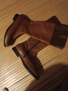 Botki skórzane damskie 