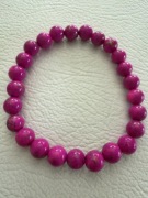 Bransoletka z koralików szklanych 8 mm
