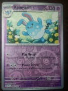 REVERSE HOLO Azumarill 065/162 Karta POKEMON TCG S&V Temporal Forces
